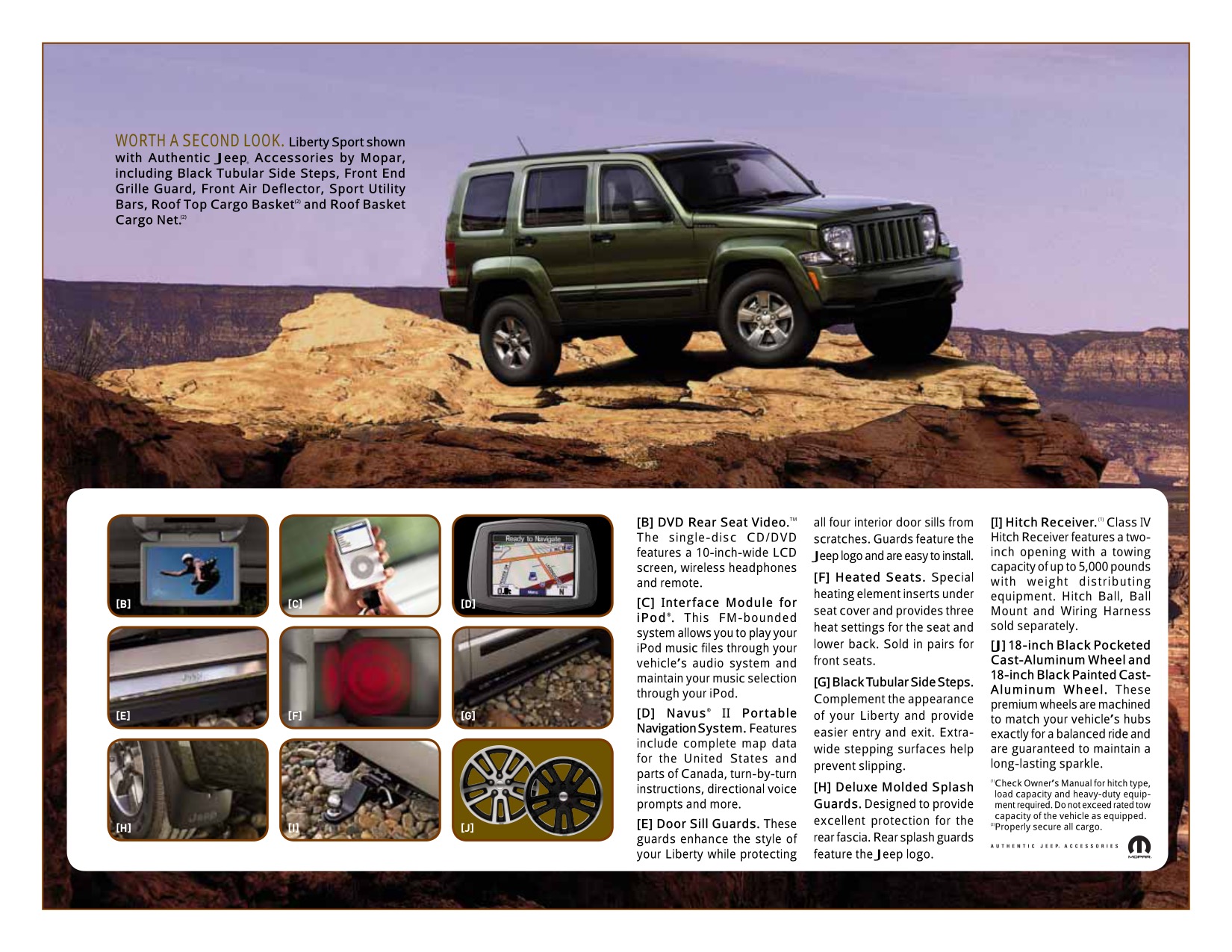2008 Jeep Liberty Brochure Page 24